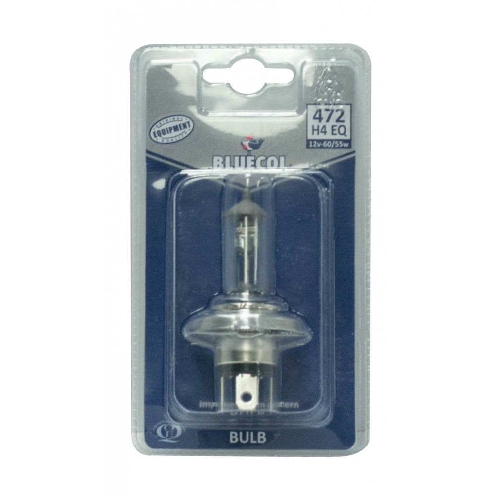 Image for Bluecol 472 H4 Halogen EQ Bulb Single Blister