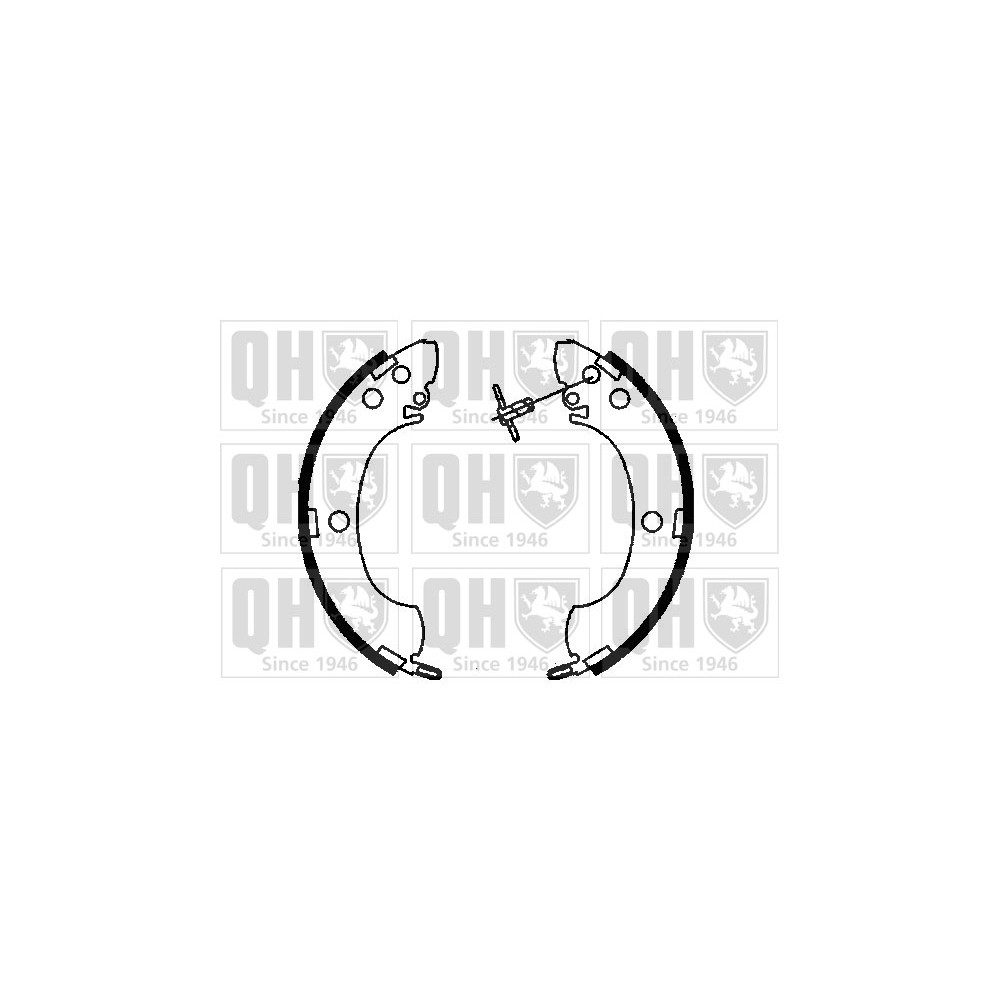 Image for QH BS1007 Brake Shoes