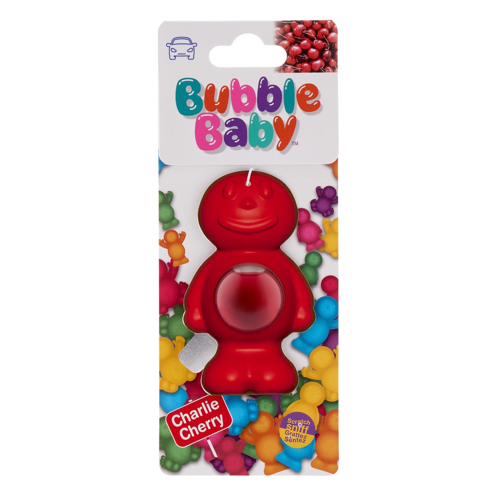 Image for Bubble Baby Carded Membrane Air Freshener Cherry