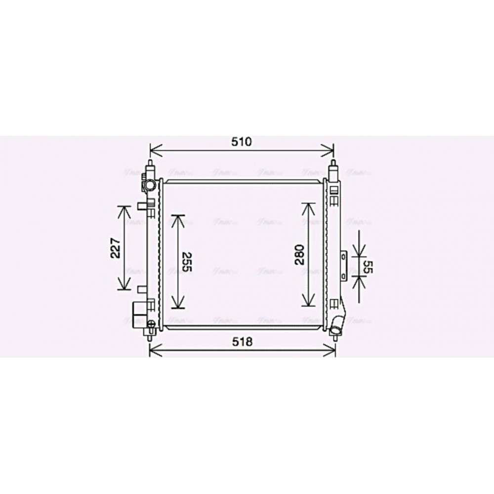 Image for AVA Cooling - Radiator