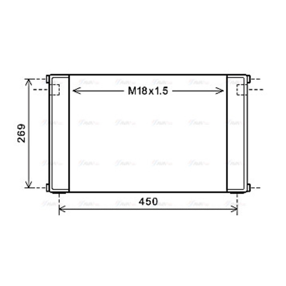 Image for AVA Cooling - Oil Cooler