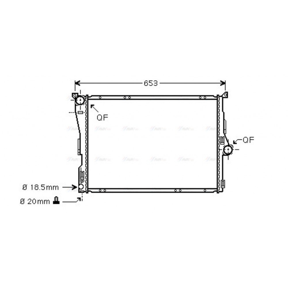 Image for AVA Cooling - Radiator