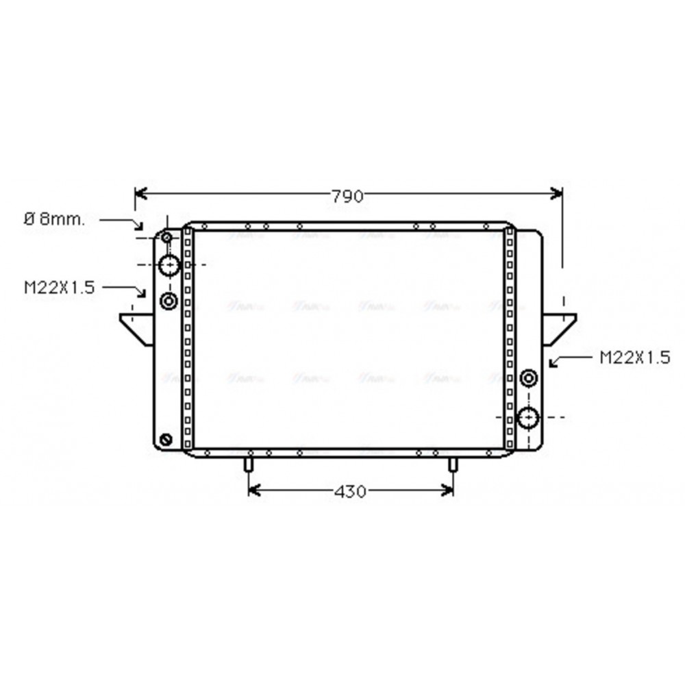 Image for AVA Cooling - Radiator