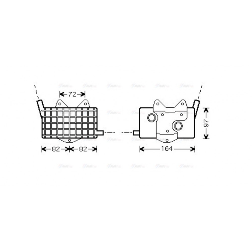 Image for AVA Cooling - Oil Cooler