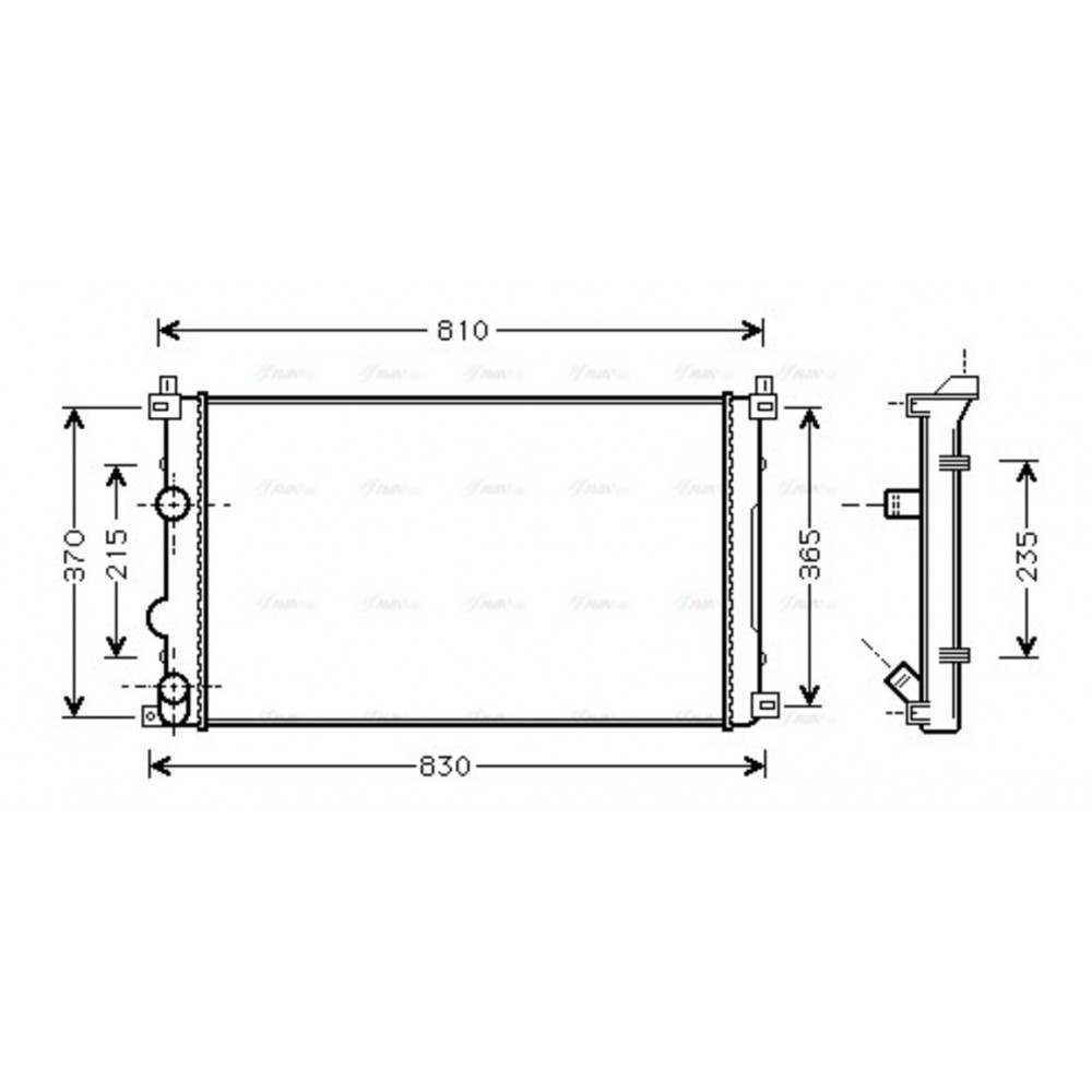 Image for AVA Cooling - Radiator