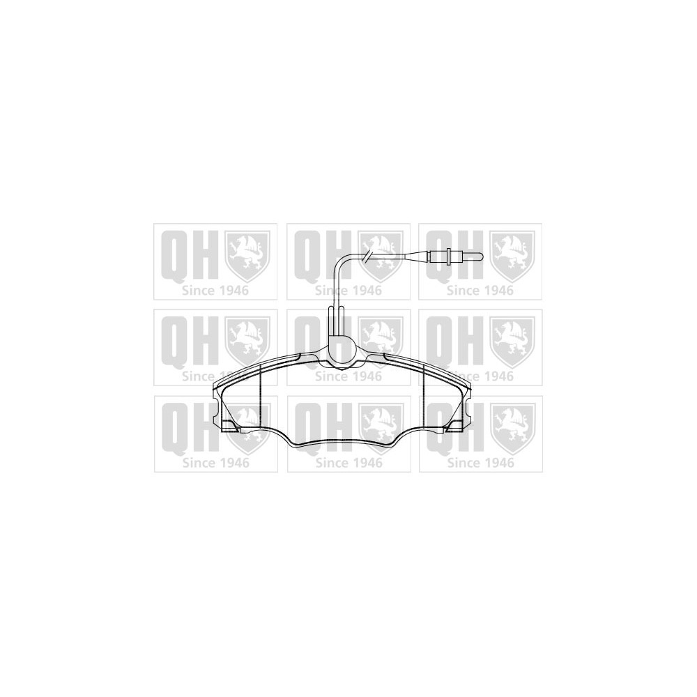 Image for QH BP864 Brake Pad Set