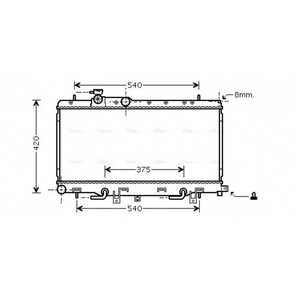 Image for AVA Cooling - Radiator