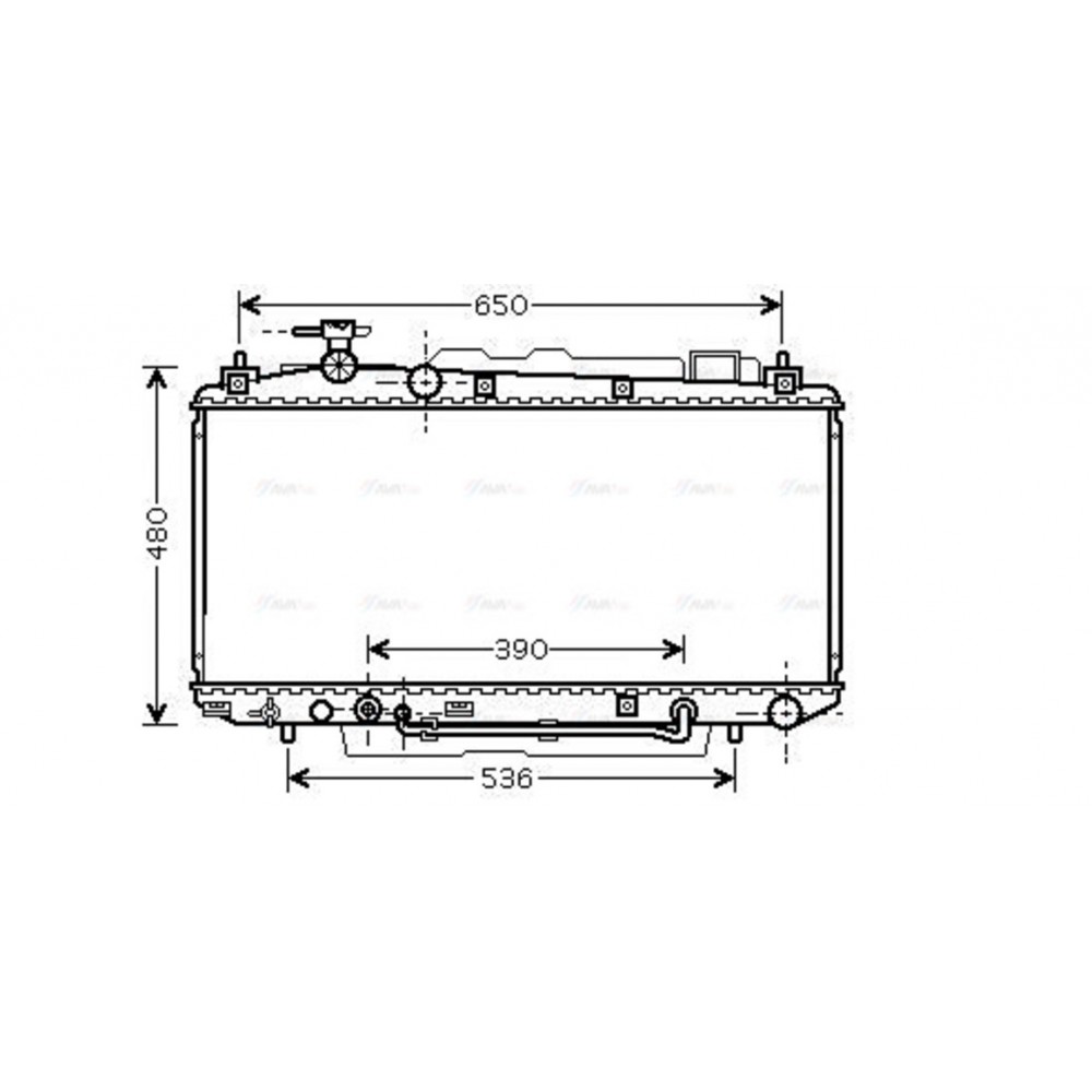 Image for AVA Cooling - Radiator