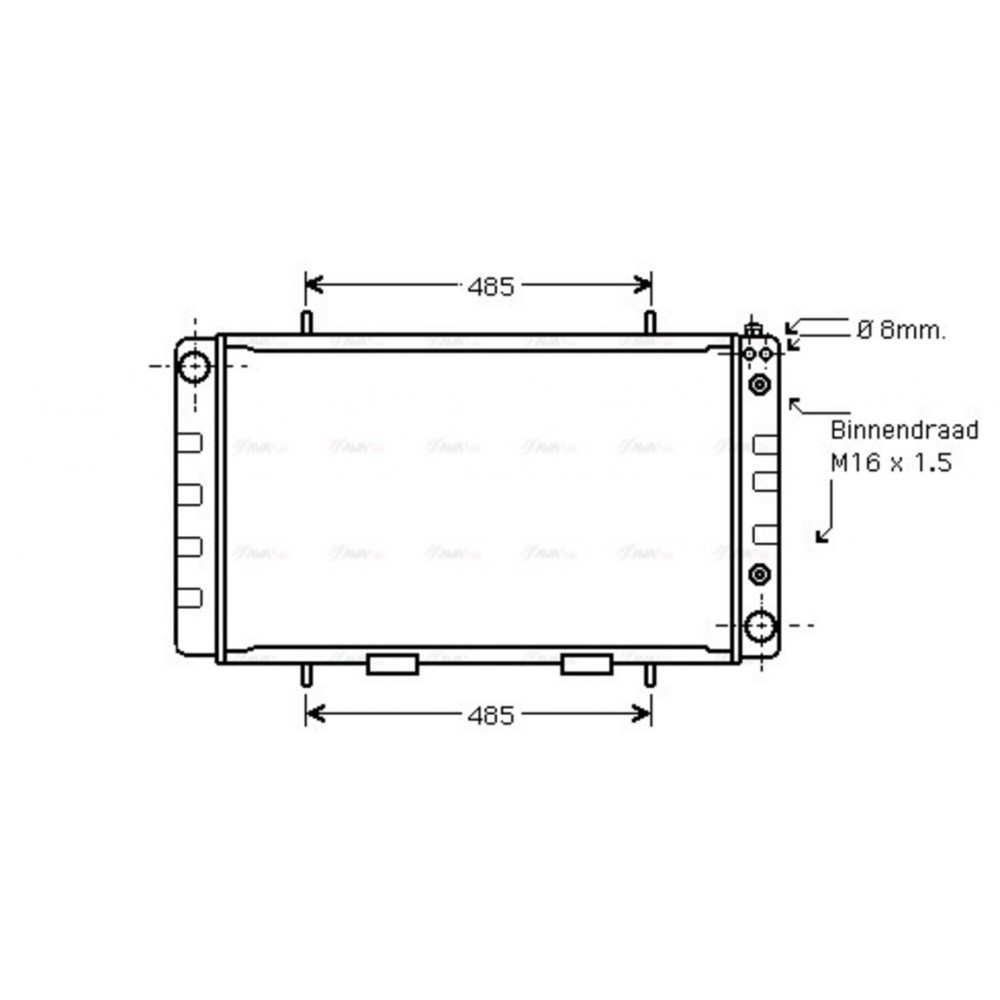 Image for AVA Cooling - Radiator