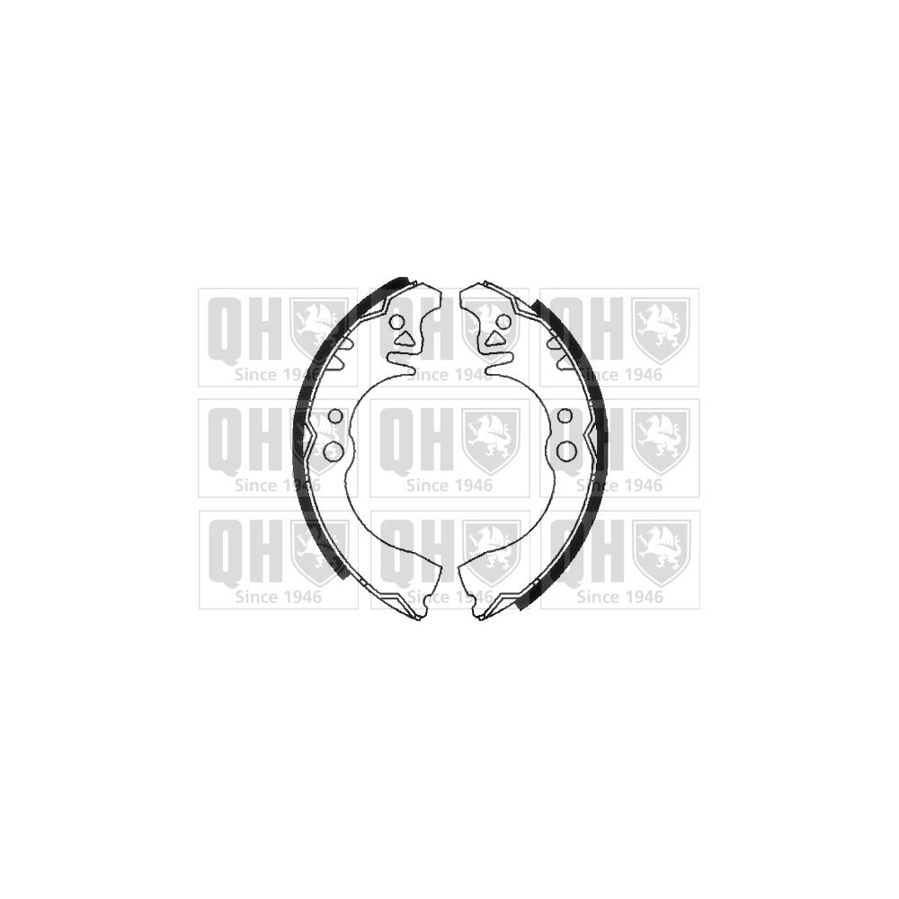 Image for QH BS805 Brake Shoes