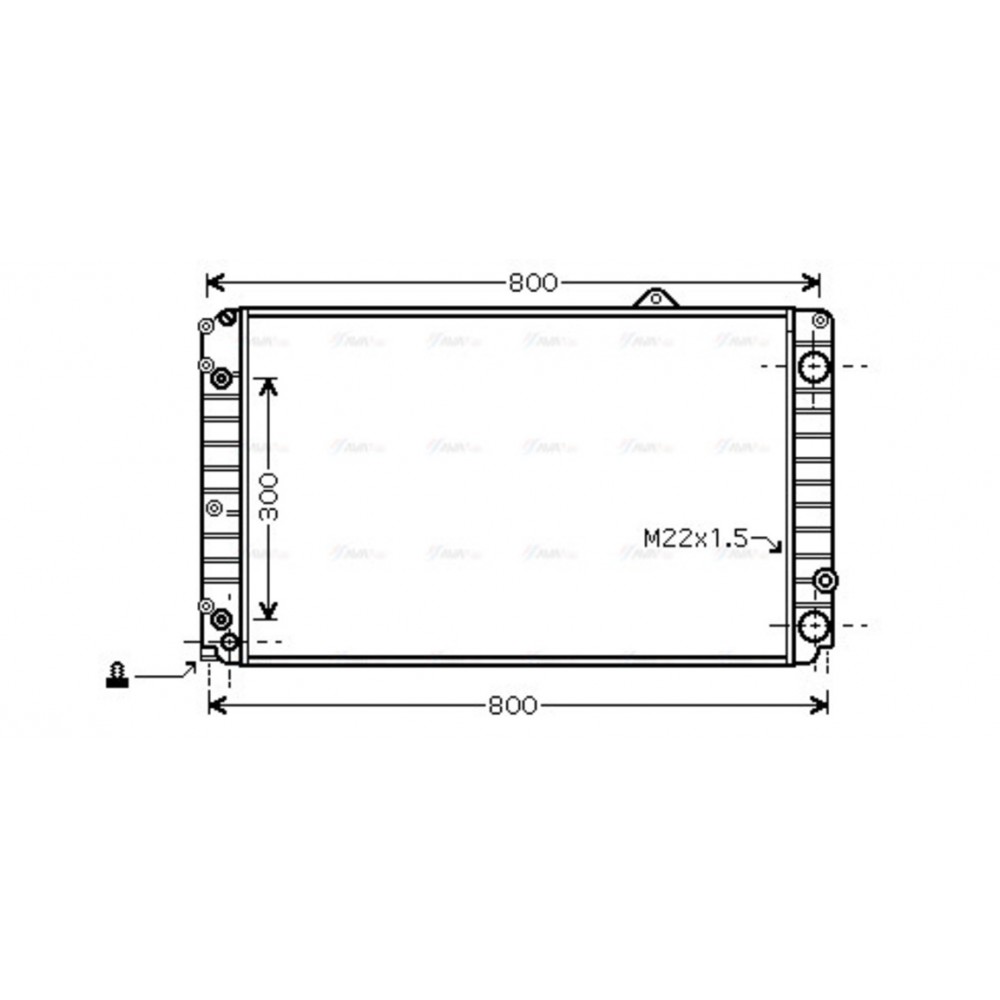 Image for AVA Cooling - Radiator