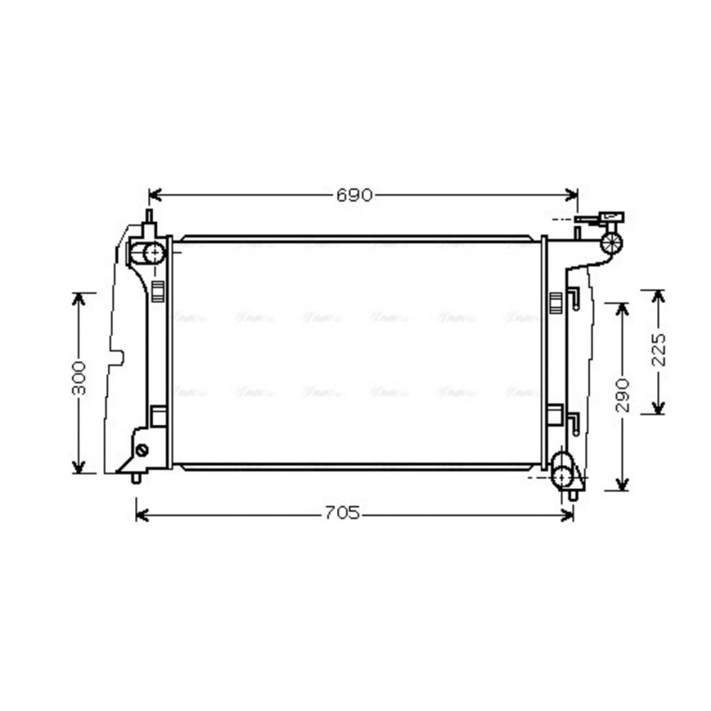 Image for AVA Cooling - Radiator