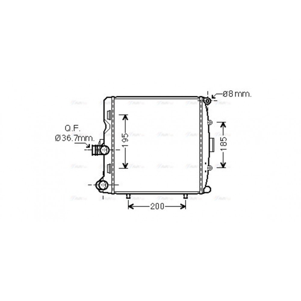 Image for AVA Cooling - Radiator