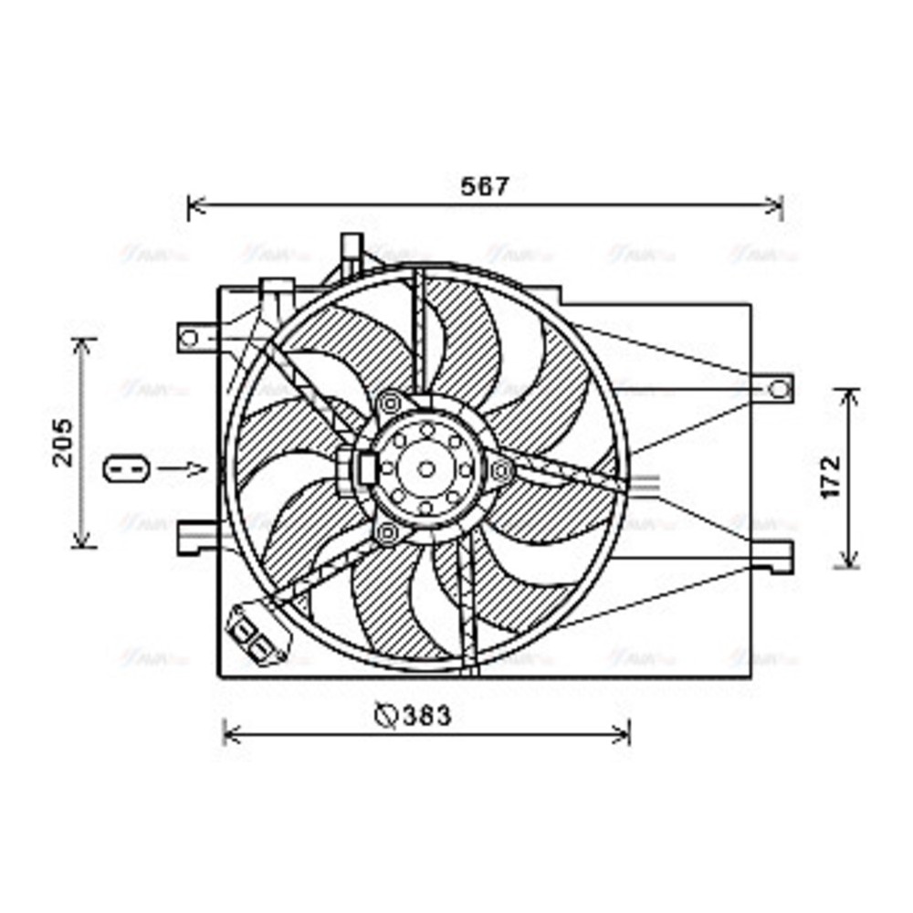 Image for AVA Cooling - Fan