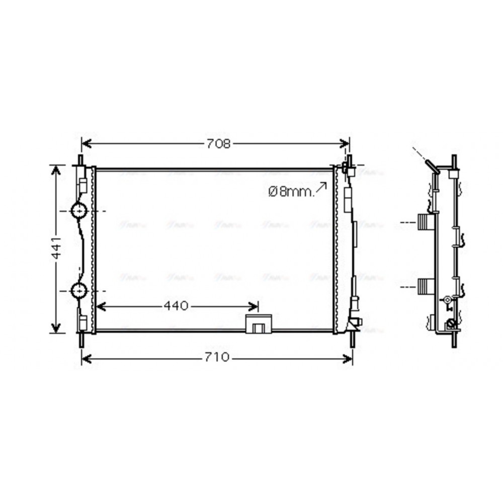 Image for AVA Cooling - Radiator