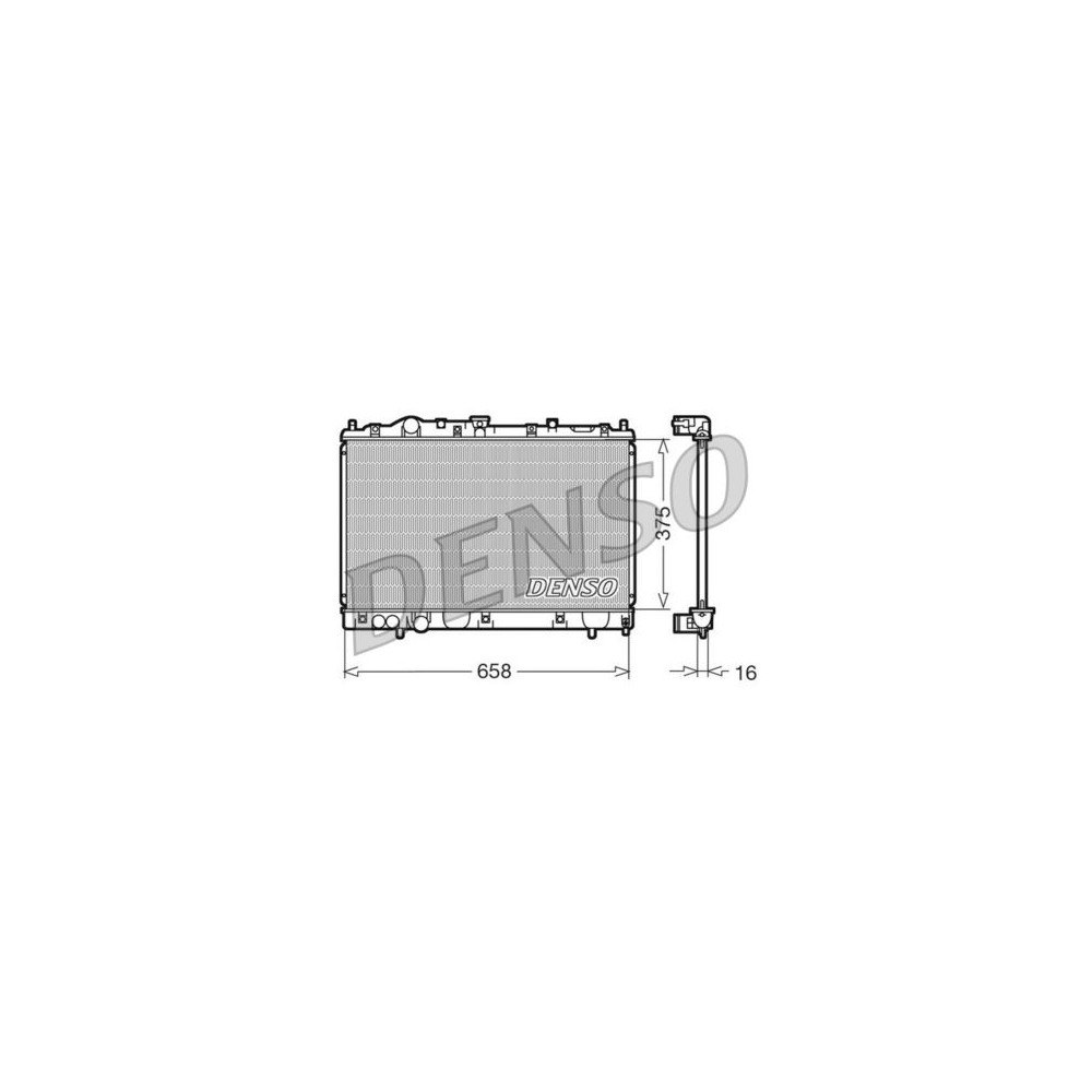 Image for Denso Radiator DRM45004