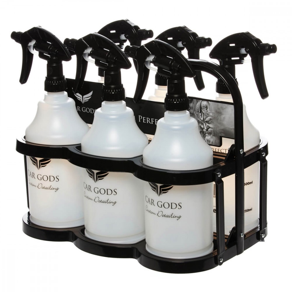 Image for Car Gods 6 x 1L Professional Bottles & Carrier Kit