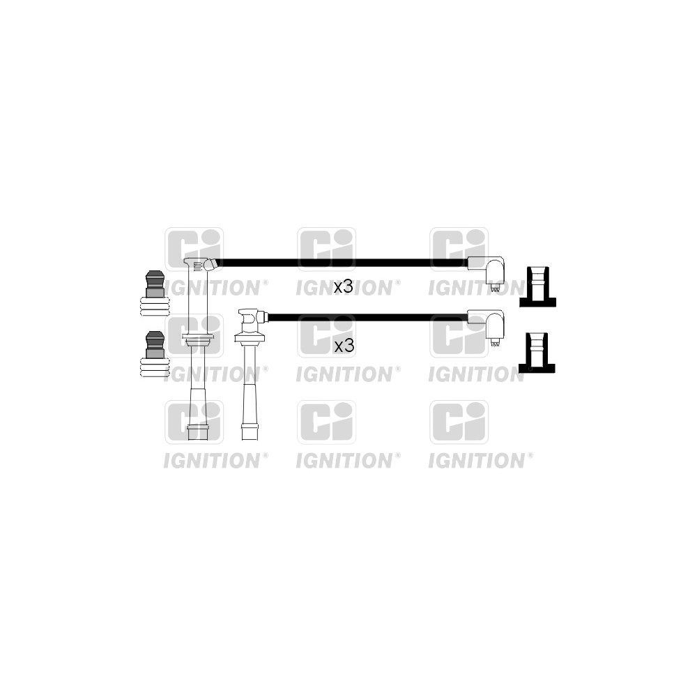 Image for CI XC651 Ignition Lead Set