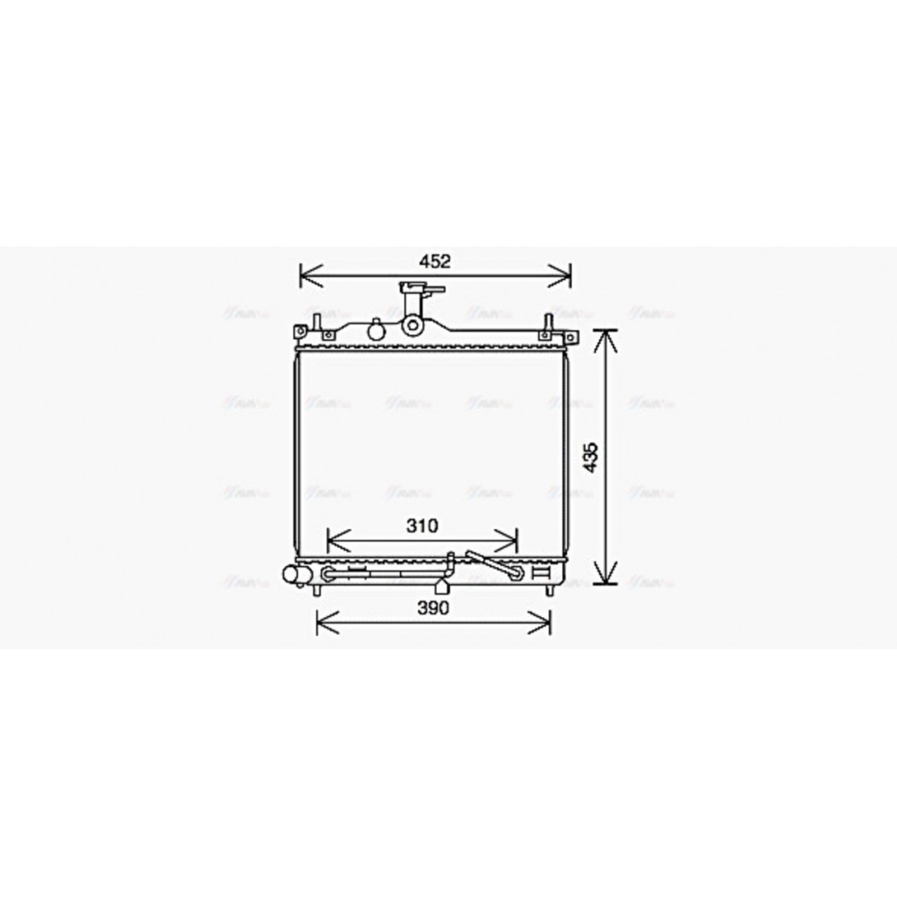 Image for AVA Cooling - Radiator