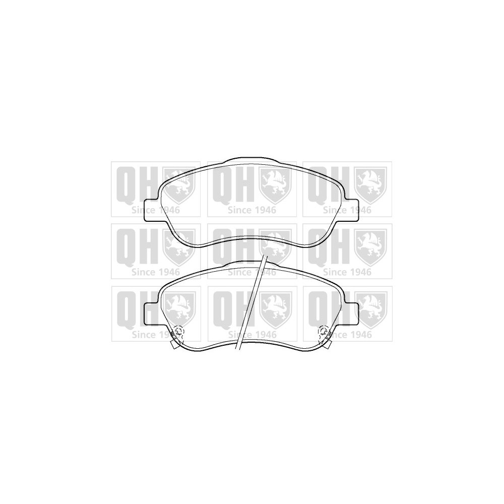 Image for QH BP1395 Brake Pad Set