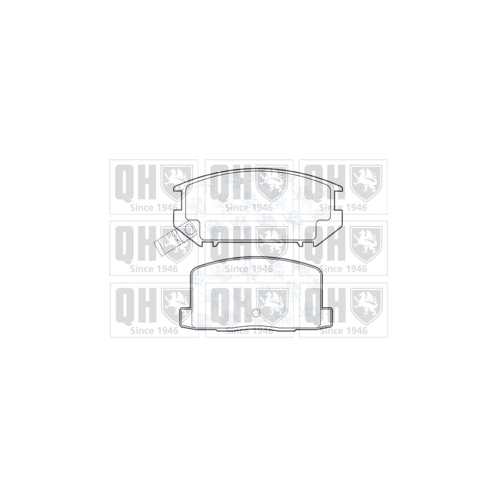 Image for QH BP413 Brake Pad Set