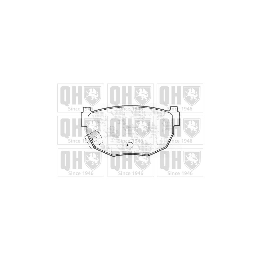 Image for QH BP496 Brake Pad Set