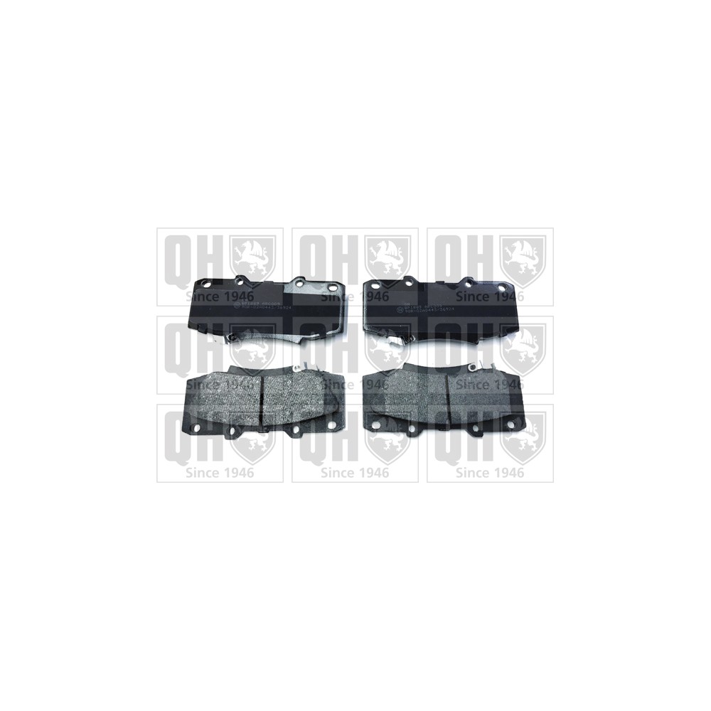 Image for QH BP1889 Brake Pad Set