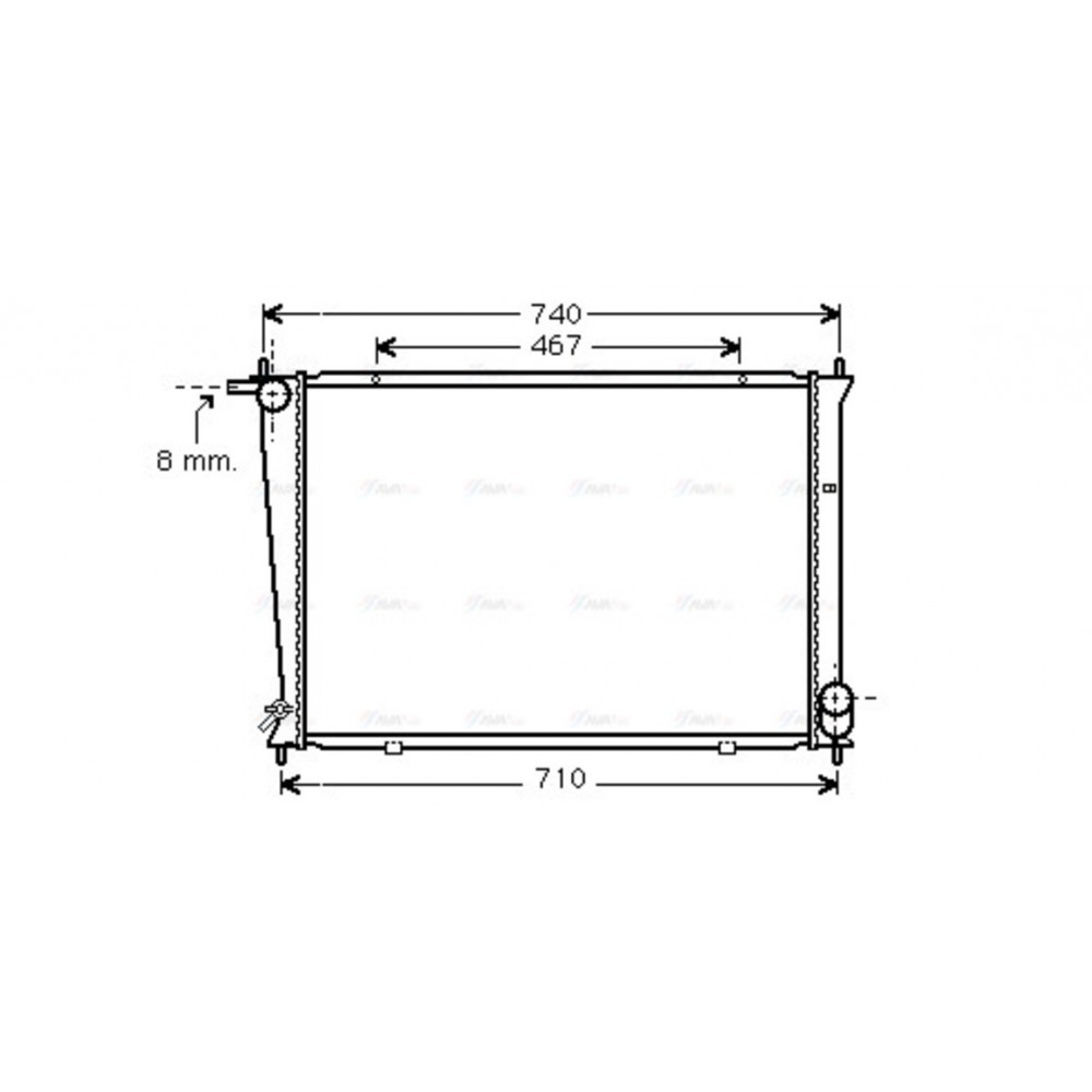 Image for AVA Cooling - Radiator