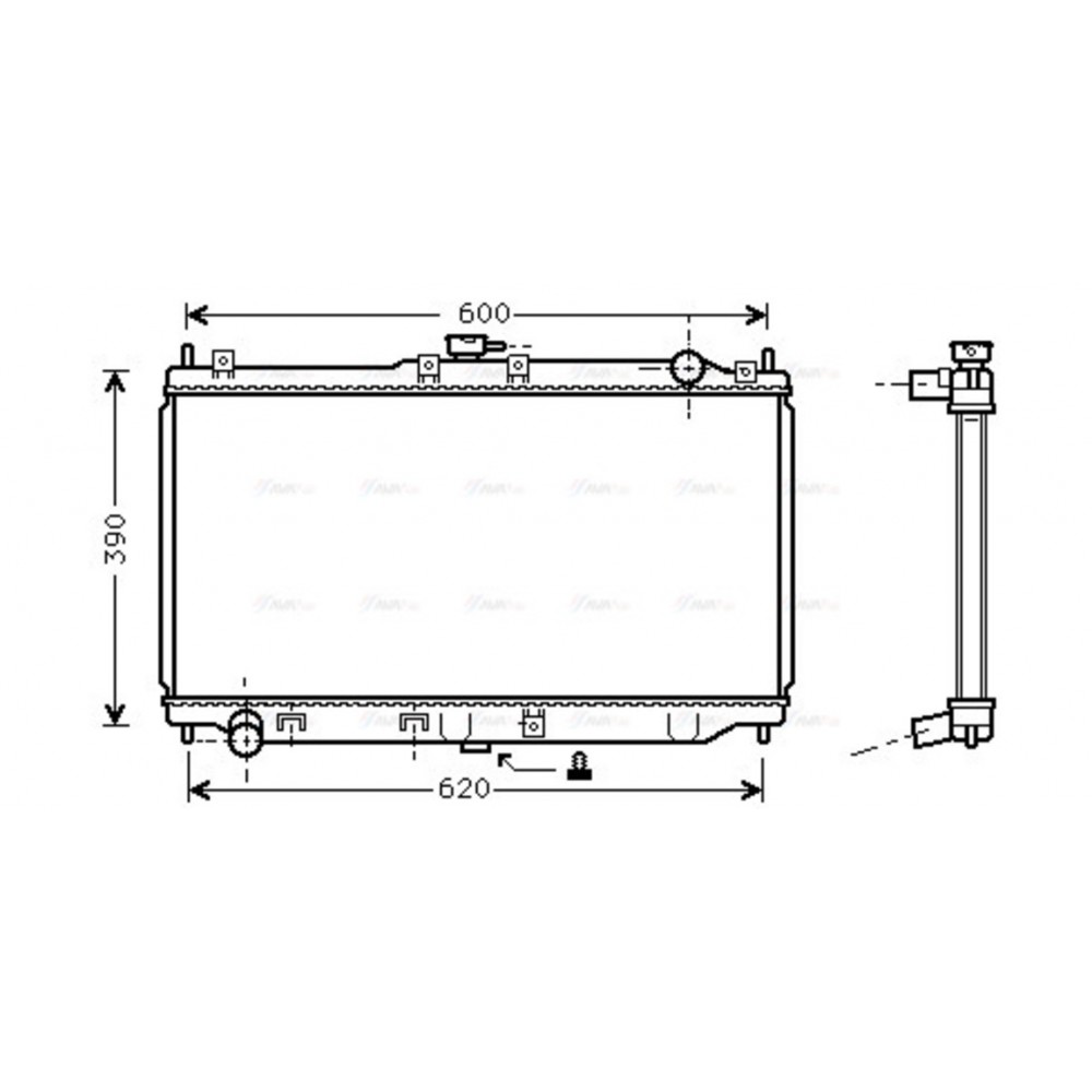 Image for AVA Cooling - Radiator