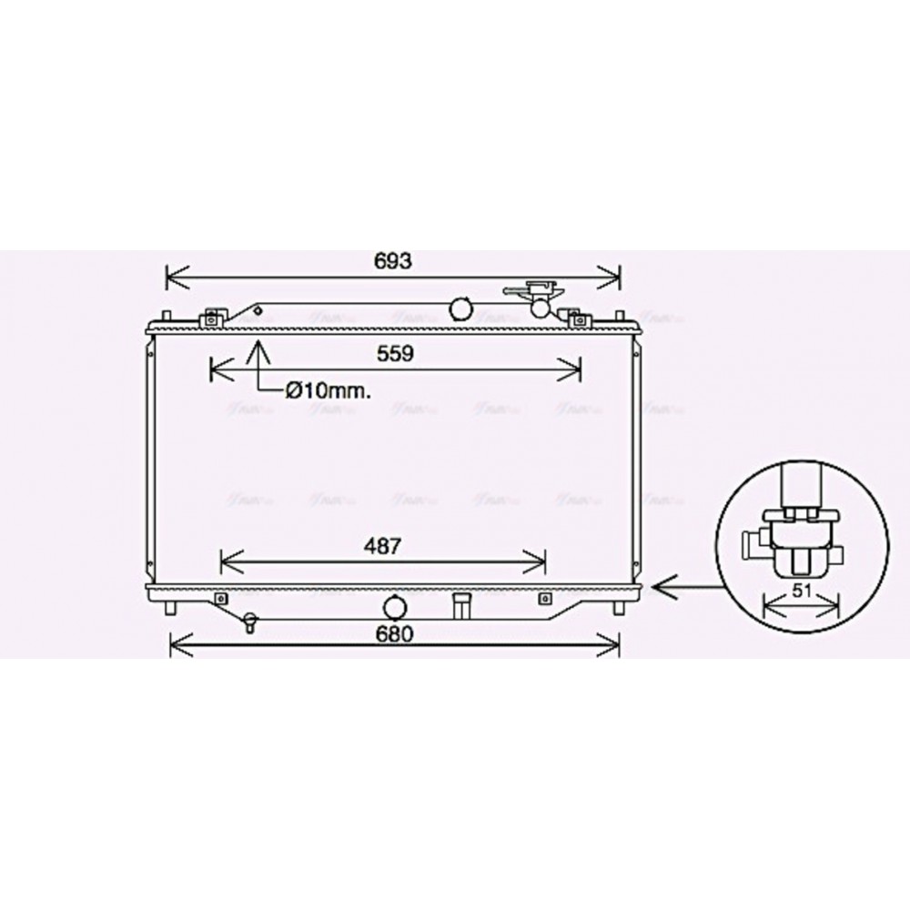 Image for AVA Cooling - Radiator