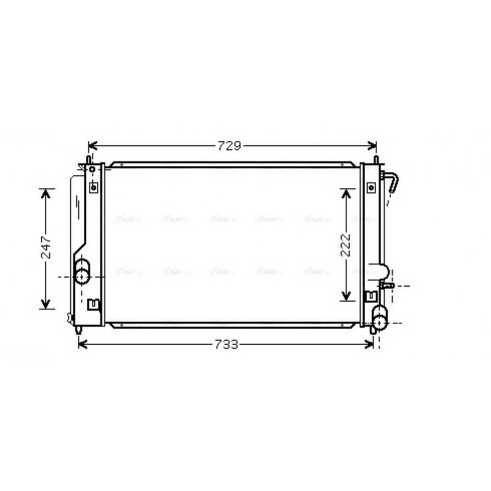 Image for AVA Cooling - Radiator