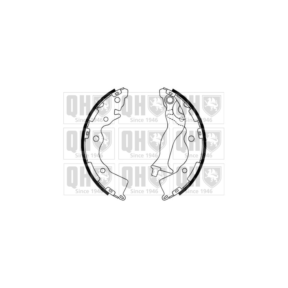 Image for QH BS1185 Brake Shoes