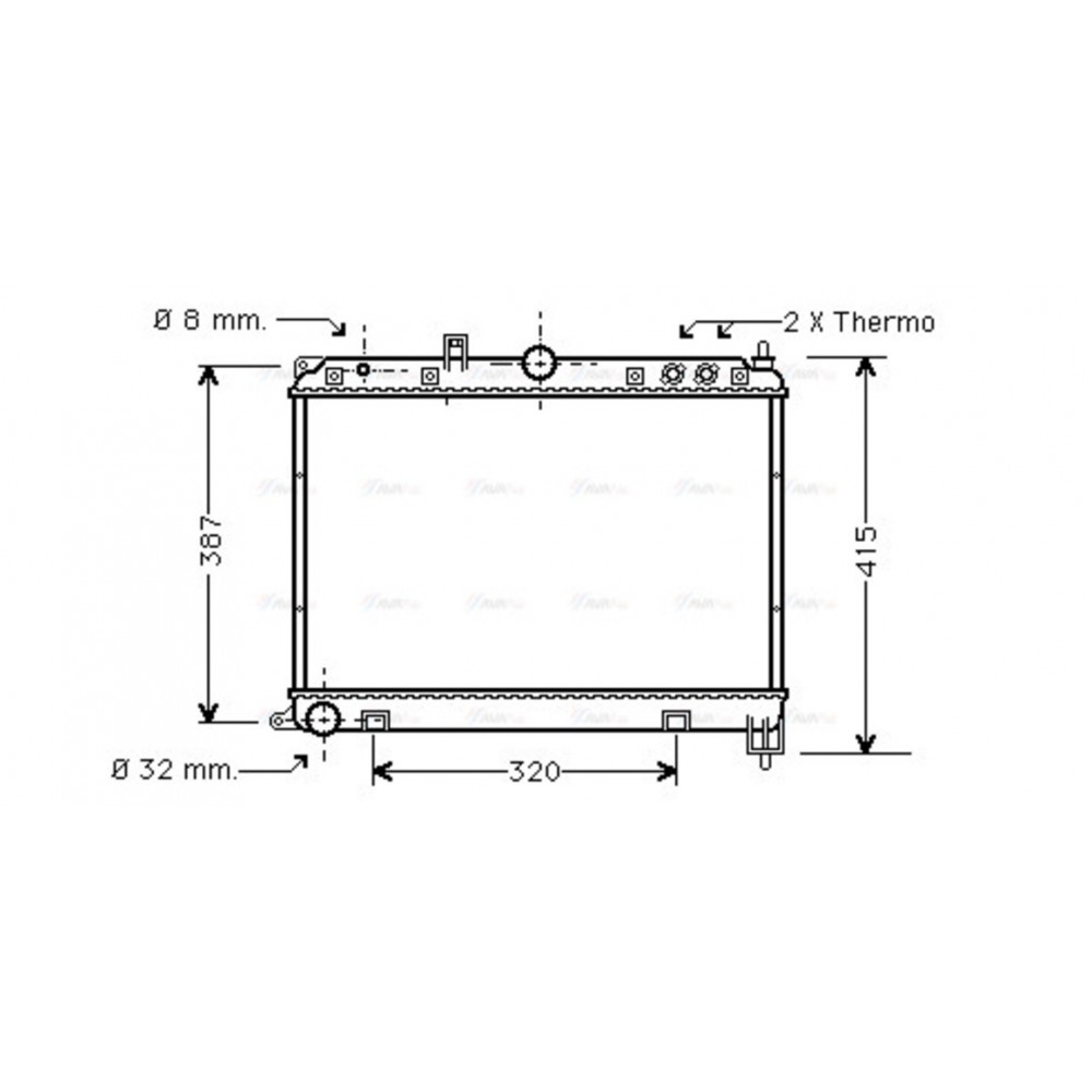 Image for AVA Cooling - Radiator