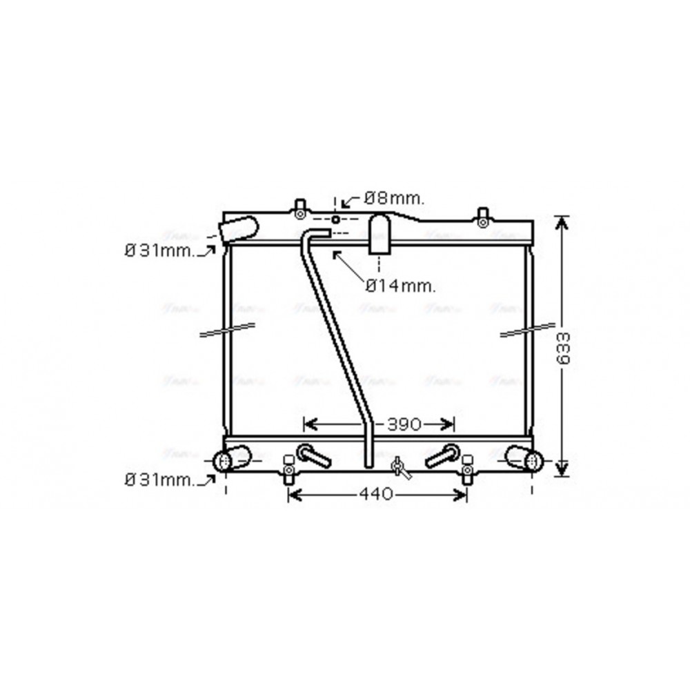 Image for AVA Cooling - Radiator