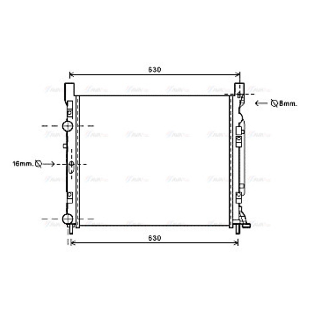 Image for AVA Cooling - Radiator