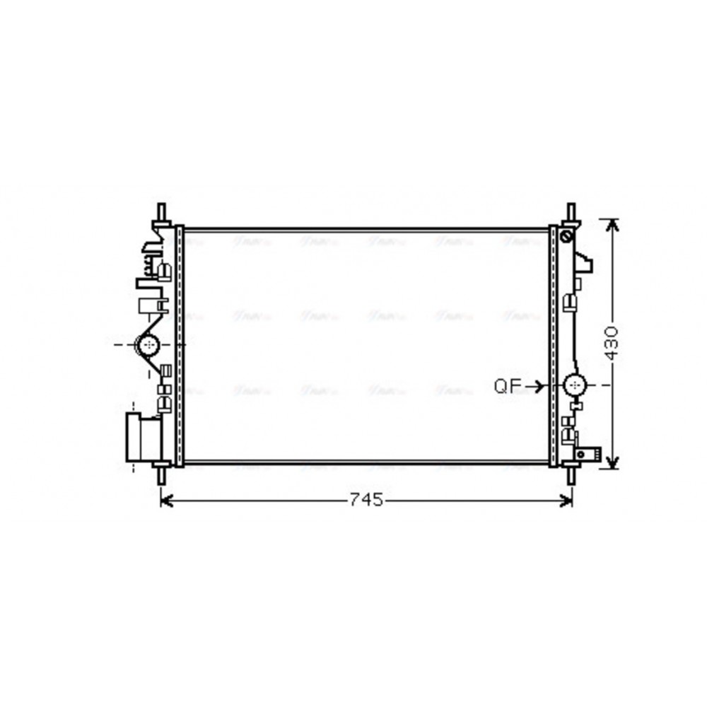 Image for AVA Cooling - Radiator