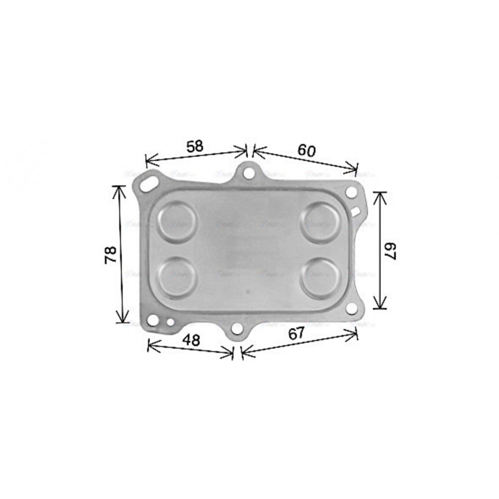 Image for AVA Cooling - Oil Cooler