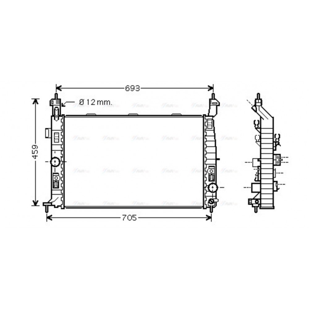 Image for AVA Cooling - Radiator