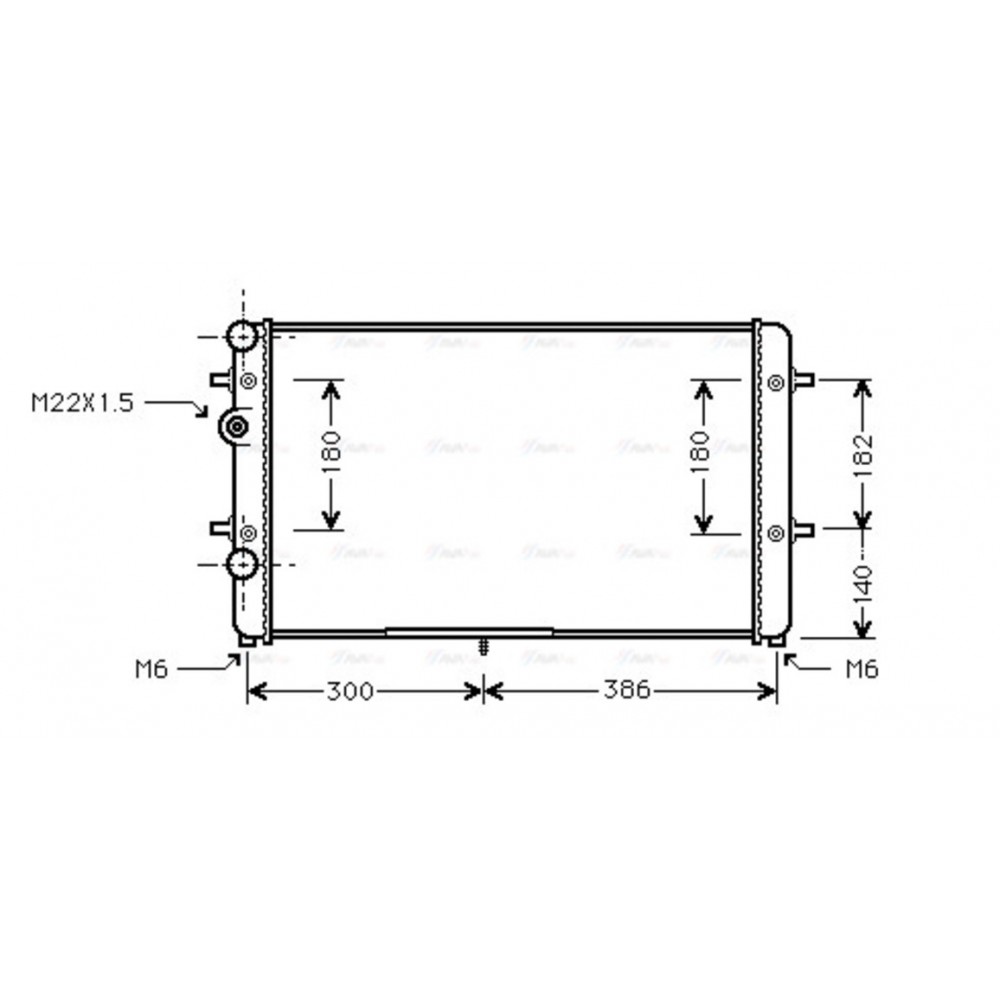 Image for AVA Cooling - Radiator