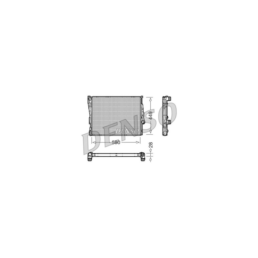 Image for Denso Radiator DRM05069