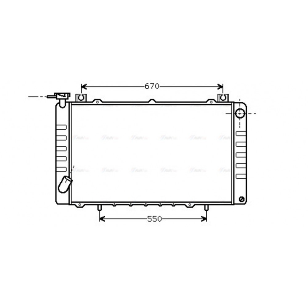 Image for AVA Cooling - Radiator