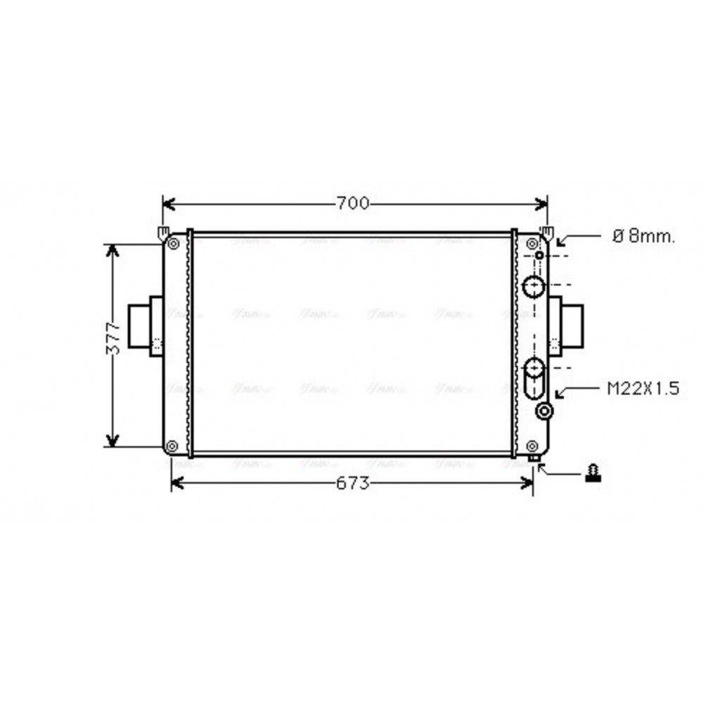 Image for AVA Cooling - Radiator