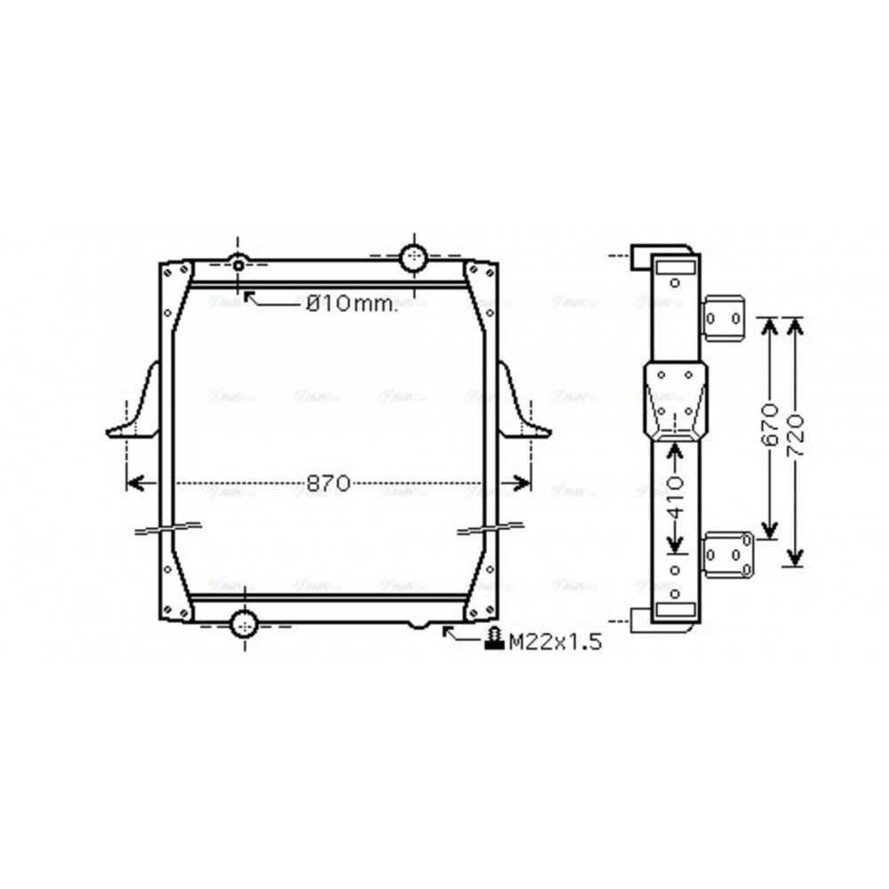 Image for AVA Cooling - Radiator