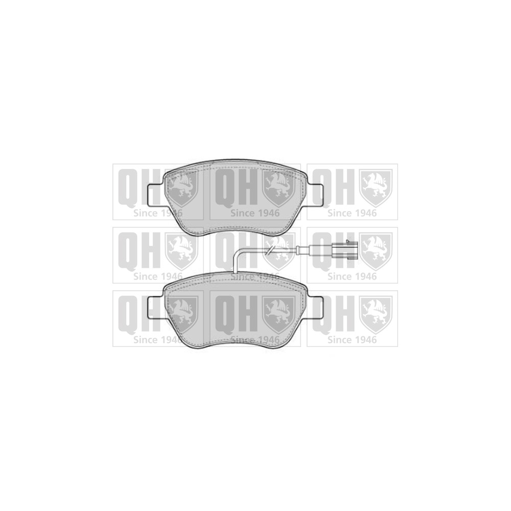 Image for QH BP1754 Brake Pad Set