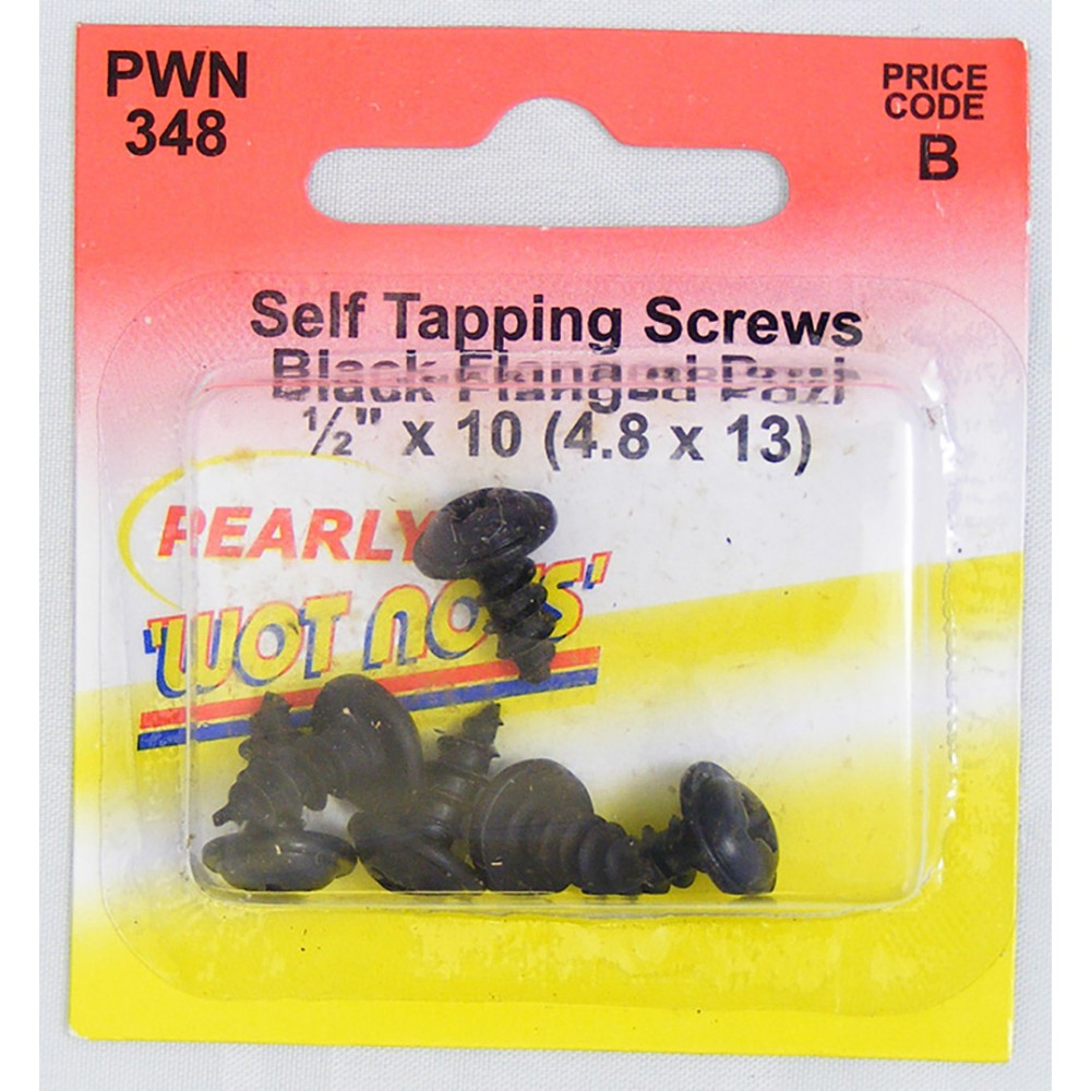 Image for Pearl PWN348 Flanged Self Tap Screw 1/2 X 10 X6