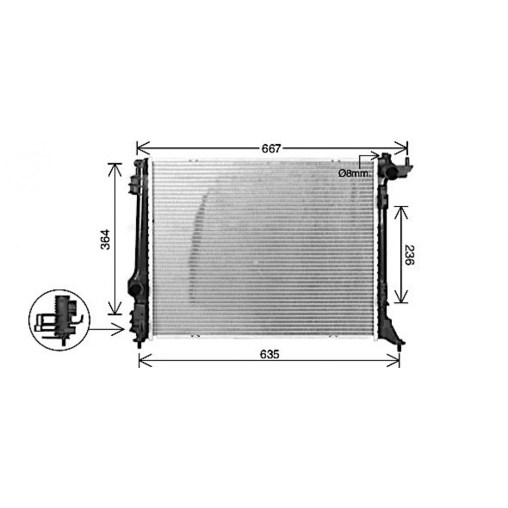 Image for AVA Cooling - Radiator