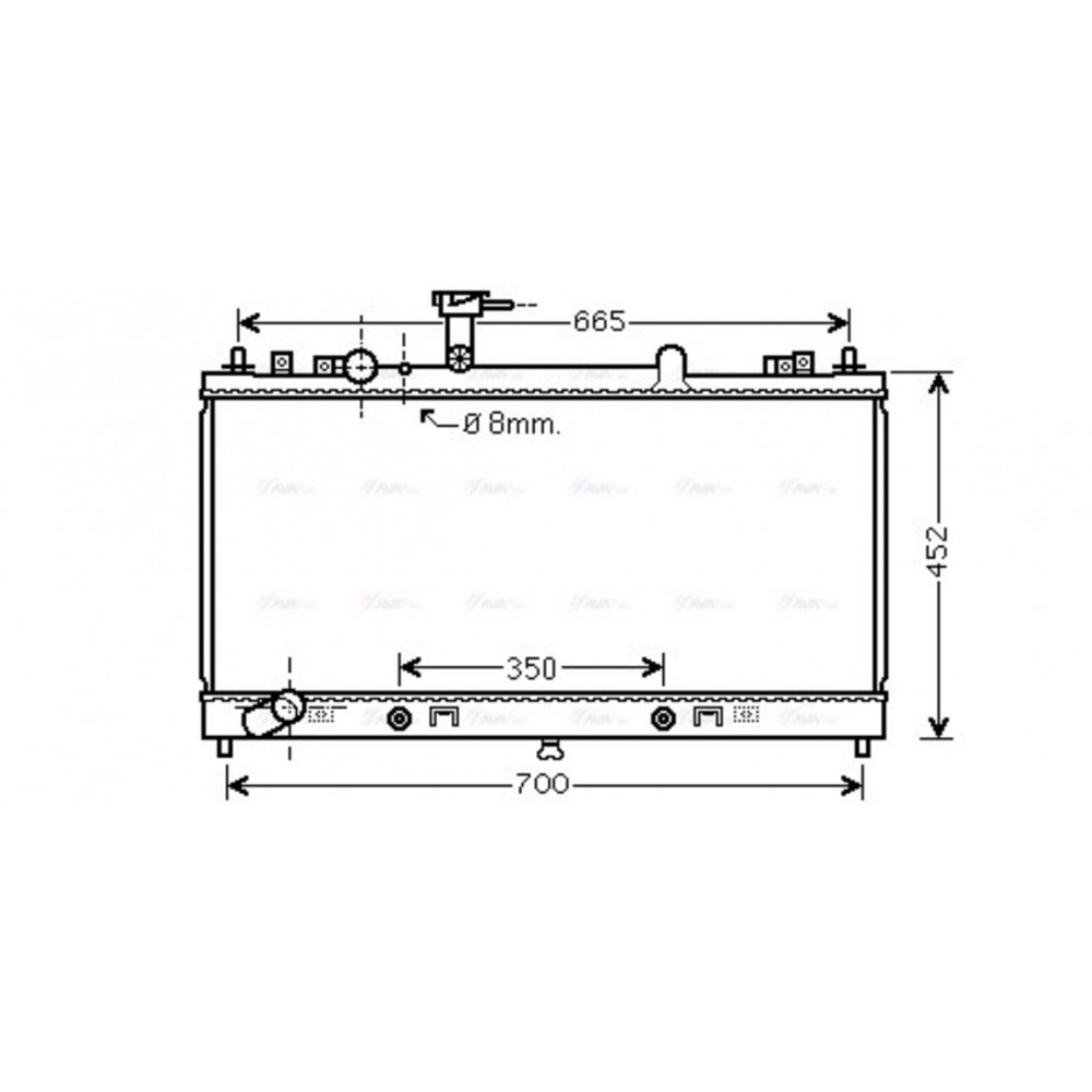 Image for AVA Cooling - Radiator