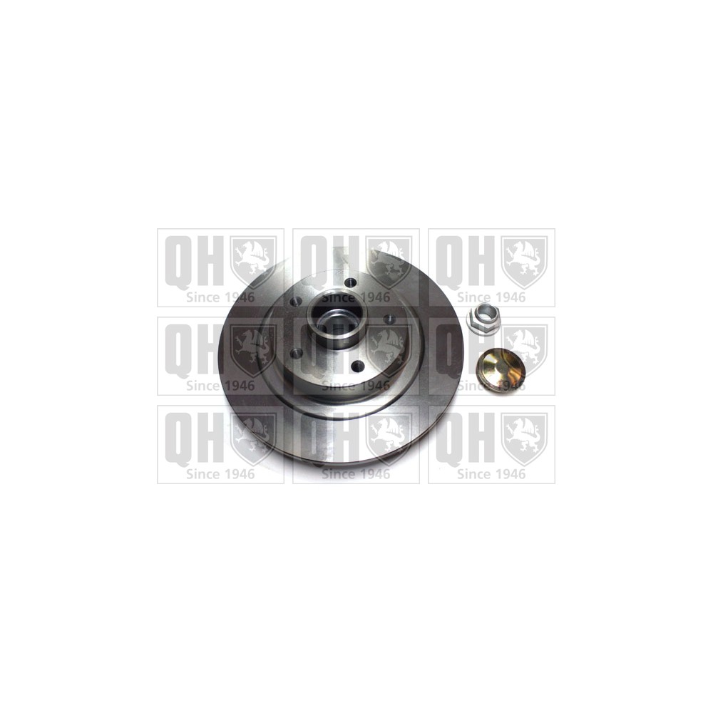 Image for QH BDC5984 Brake Disc and Wheel Bearing