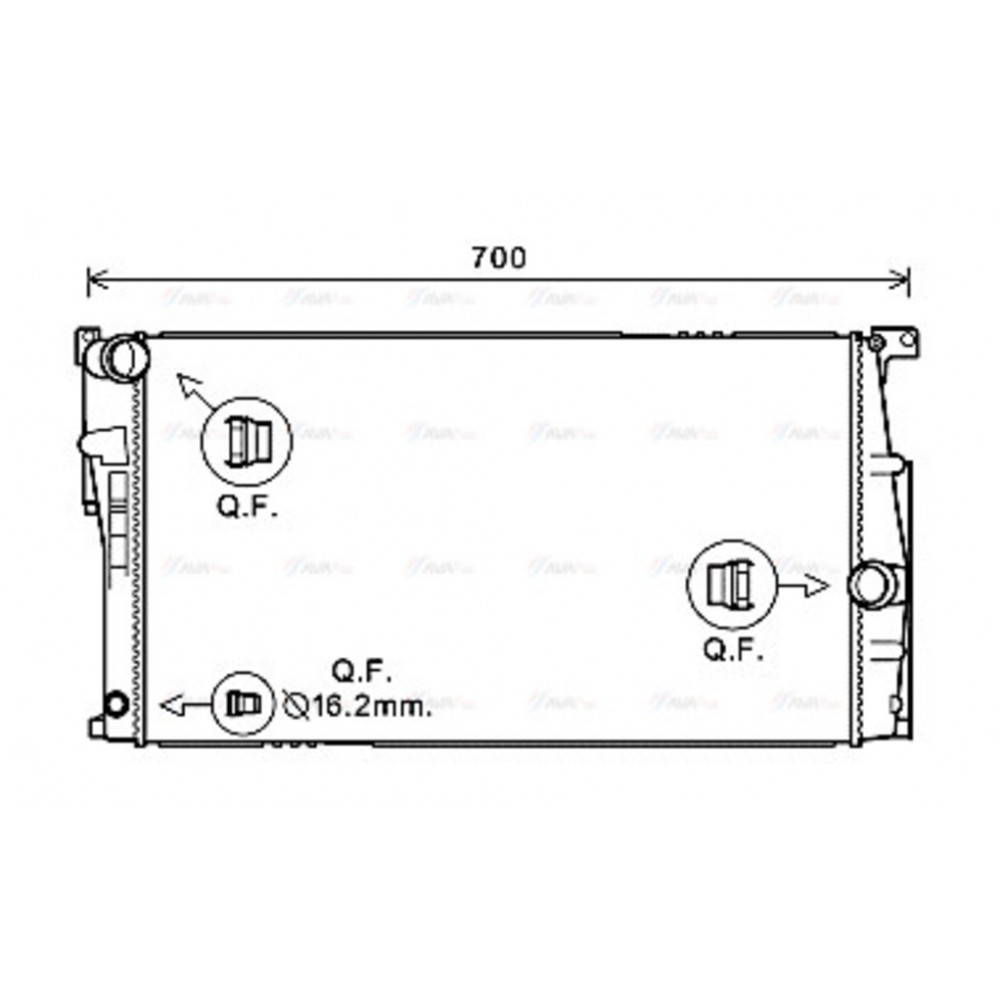 Image for AVA Cooling - Radiator