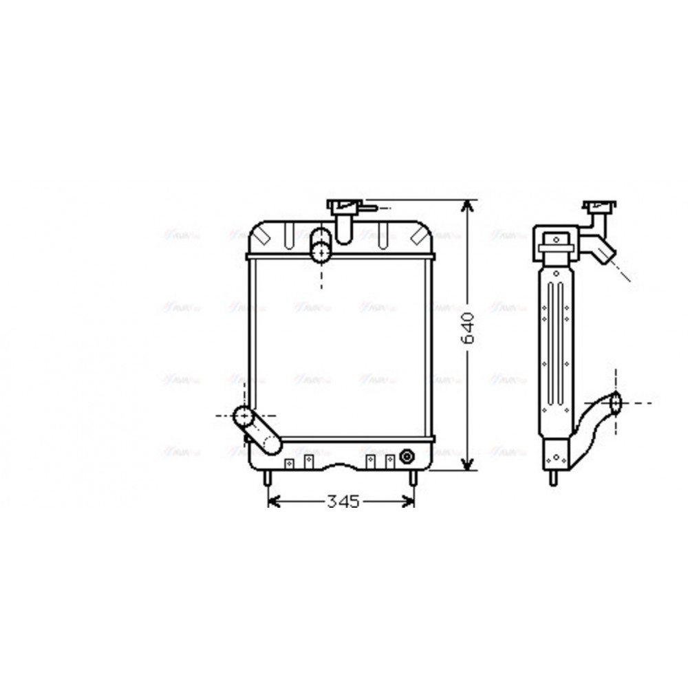 Image for AVA Cooling - Radiator